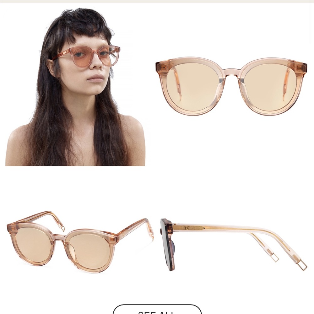 Gentle Monster Black Peter Sunglasses in color Sand